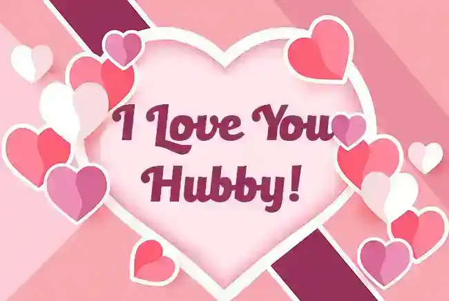 I love you message for husband