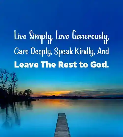 advice message about life