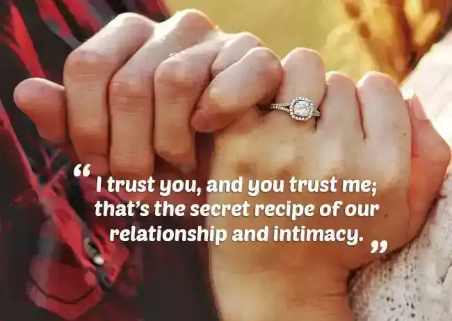 trust message for him