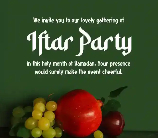 Messages for Online Invitations