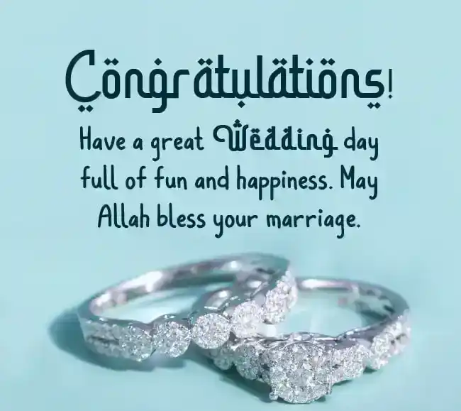 wedding wishes islamic