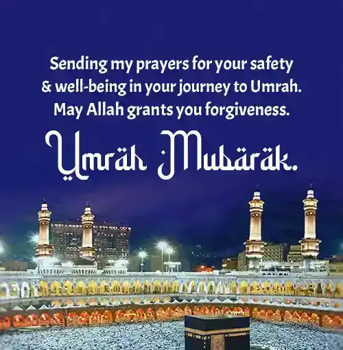 umrah mubarak message
