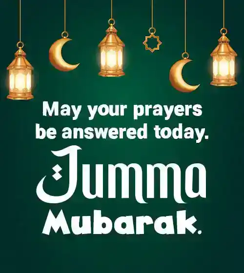 Jumma Mubarak Caption
