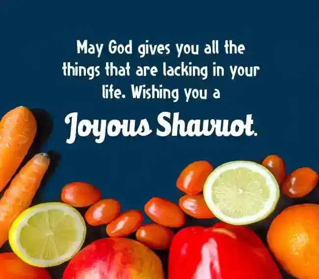 Happy Shavuot Messages