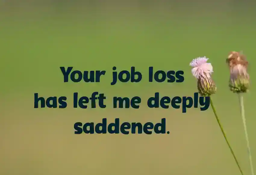 Job Sympathy Card Messages