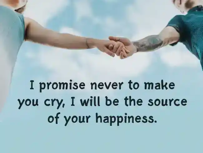 promise and trust message