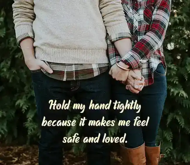 hold my hand quotes