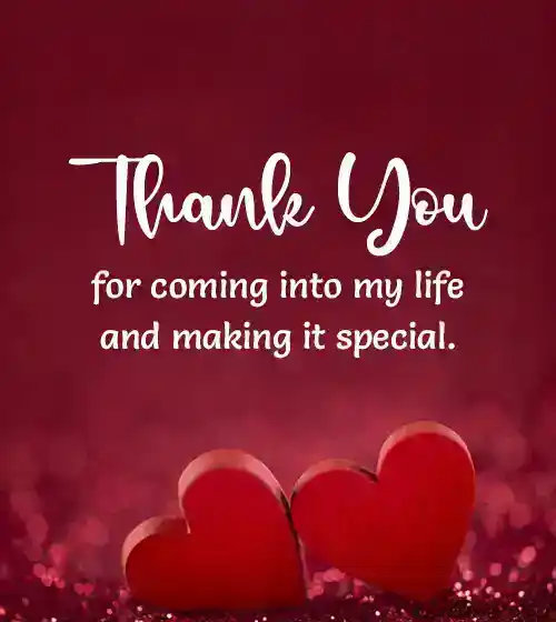 short appreciation message to my love