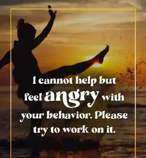 angry messages for friend