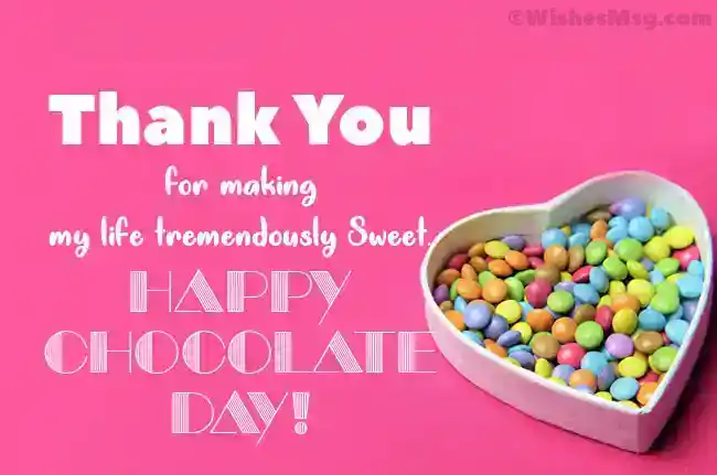Valentine Week Chocolate Day Messages