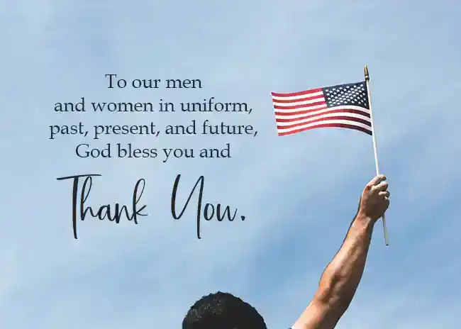 Thank You Veterans Messages