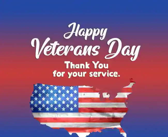 veterans day thank you