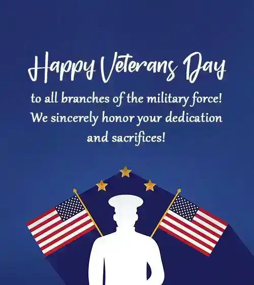 Happy Veterans Day Greetings
