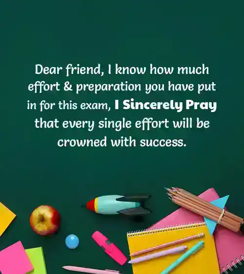 Powerful Prayer to Pass an Exam for a Friend
