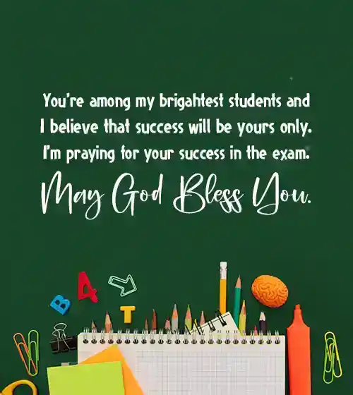 Exam Prayer for Students by Teachers