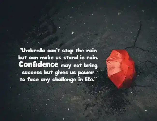 confidence text