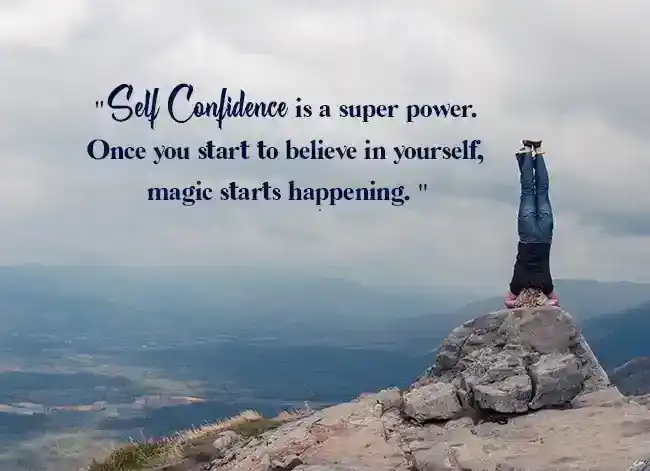 self confidence message