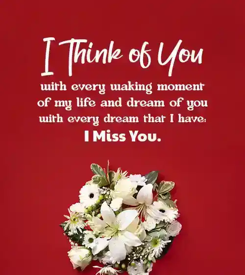 cute thinking of you messages