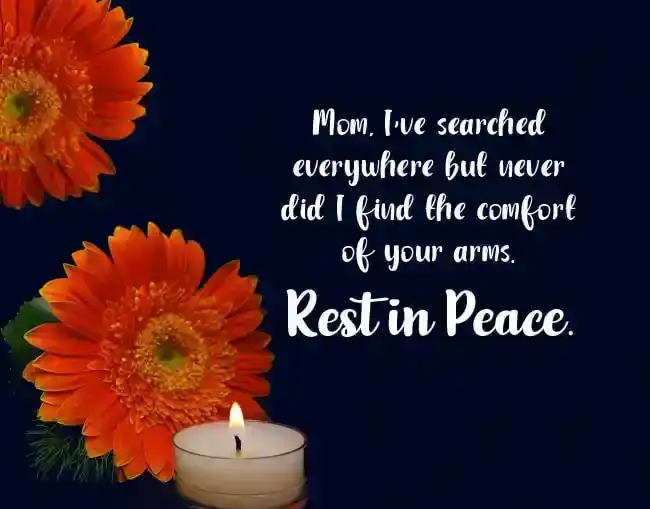 death anniversary quotes for mother
