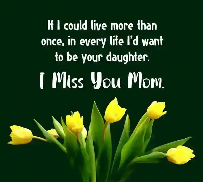 mother death anniversary quotes from daughter