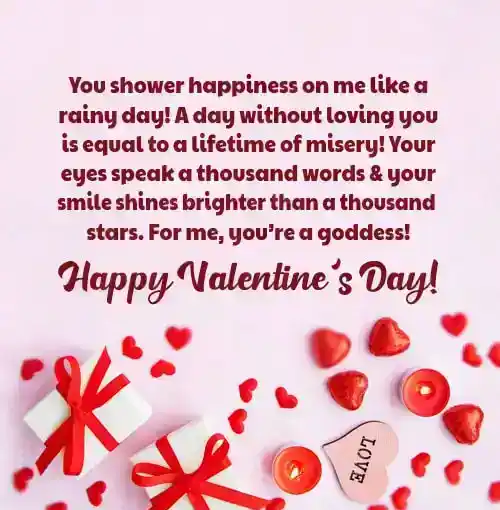 valentine paragraph for him