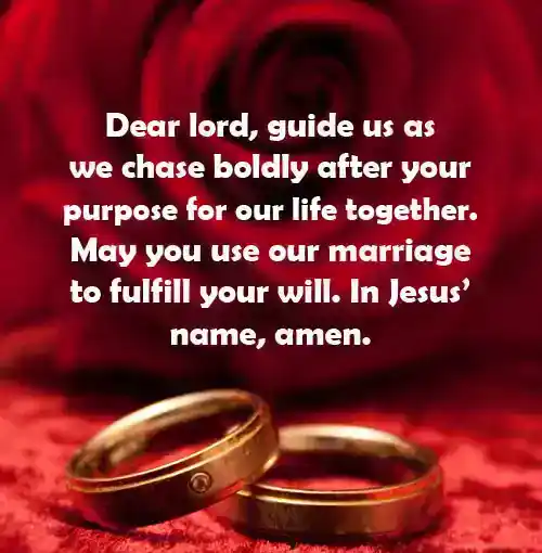 Christian wedding blessings