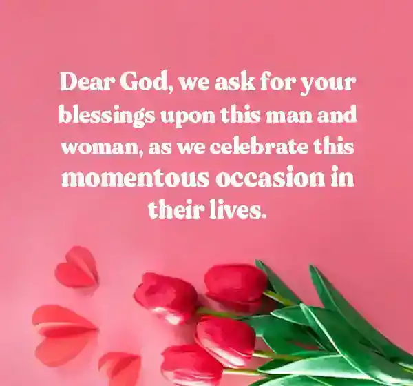 Traditional Wedding Prayers and Blessings