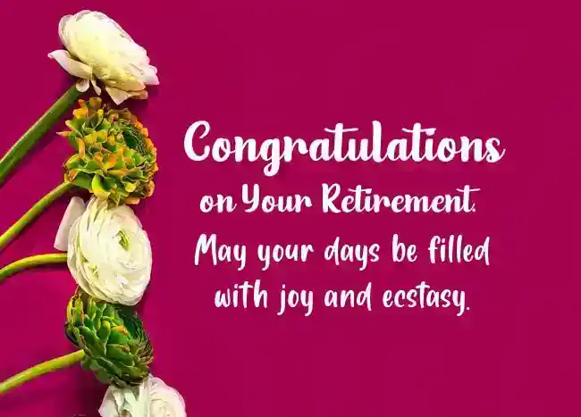 retirement congratulation messages