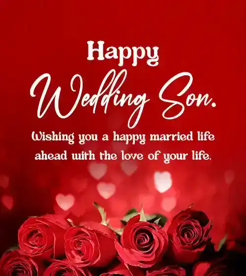 happy married life wishes