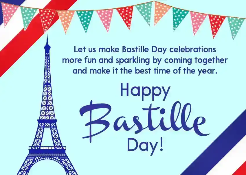 Happy Bastille Day Messages