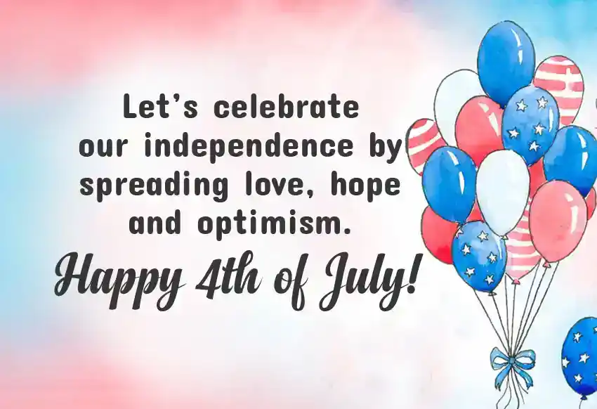 4th of july greetings messages