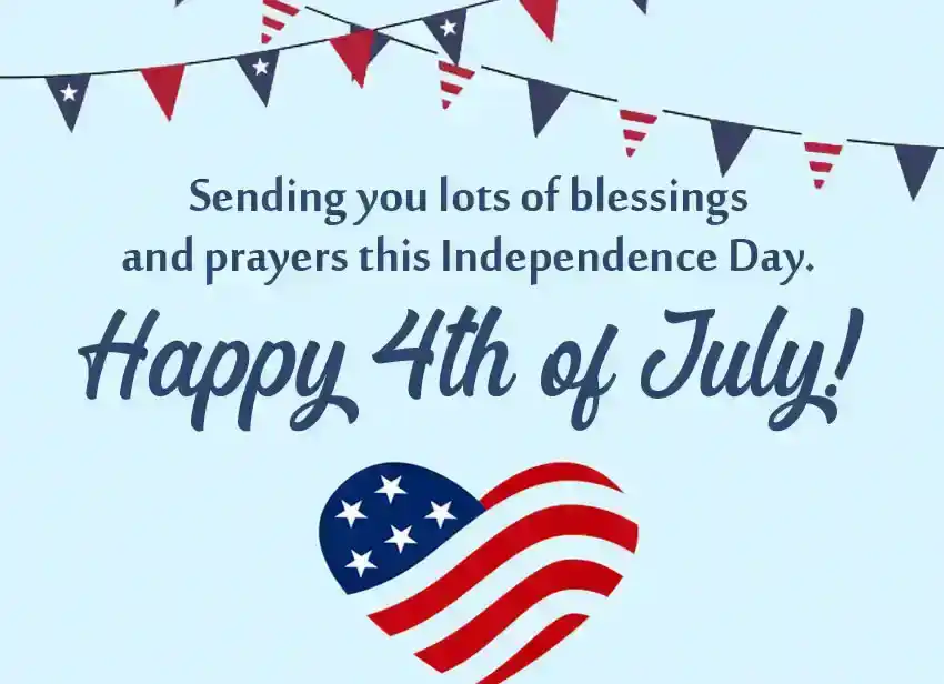 4th of july card messages