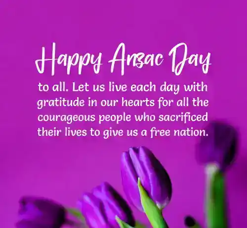 anzac day message