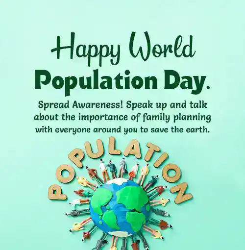 World Population Day Awareness Messages