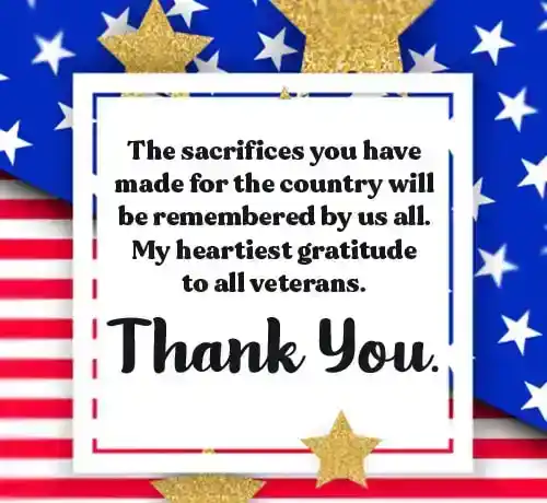 Thank You Veterans Quotes