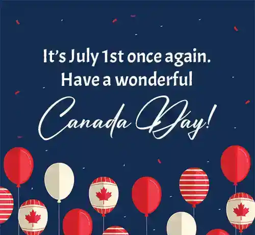 canada day message