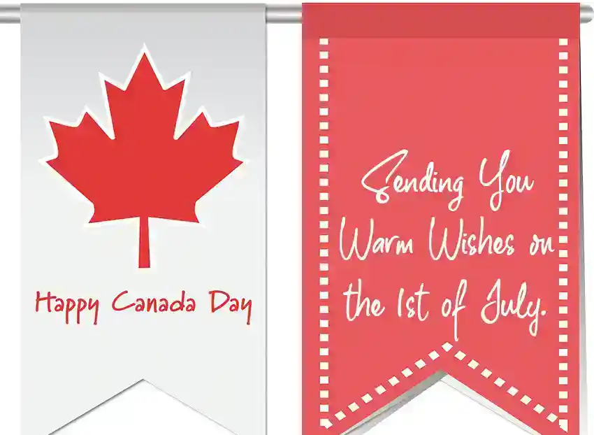 Canada Day Wishes for Family and Friends