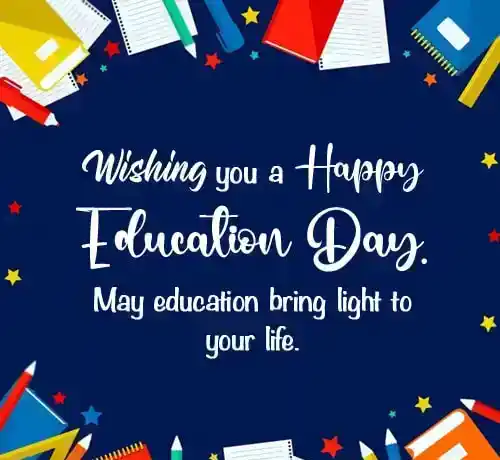 happy education day wishes
