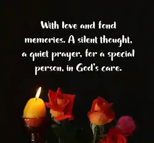 Funeral Card Messages