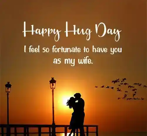 hug day quotes for wife