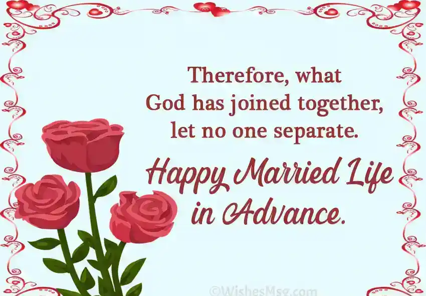 Advance Wedding Congratulations