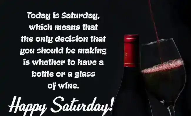 Funny Saturday Messages