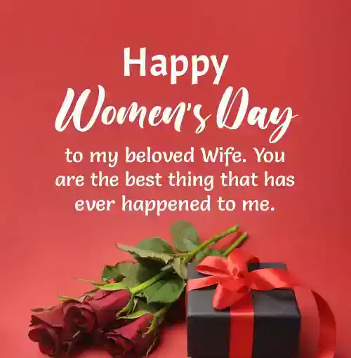 Romantic Womens Day Messages for Wife
