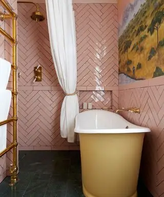 Idee colorate per il bagno: 10 schemi audaci e giocosi