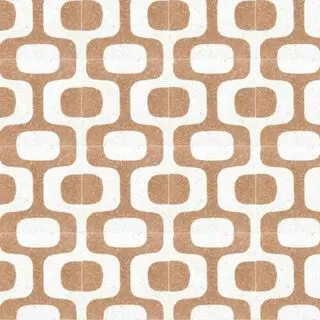 wayfair orange enkaustisk flise