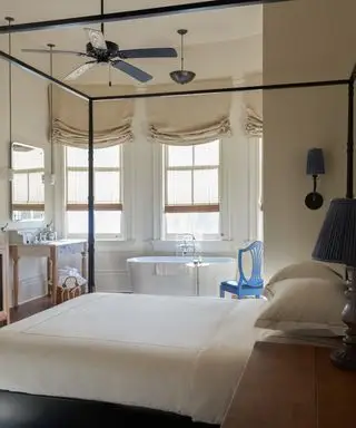 Badewanne im Chloe Hotel in New Orleans