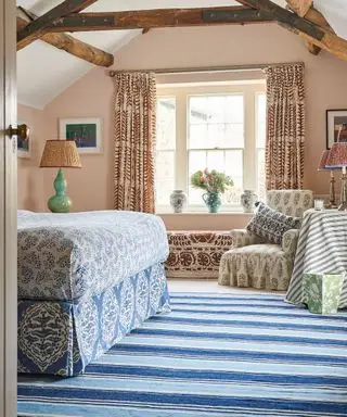 Idee per tappeti per camera da letto country