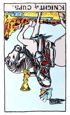 knight of cups reversed