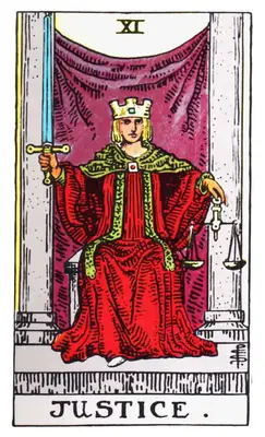 justice tarot card meaning