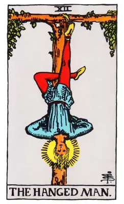 the hanged man tarot card